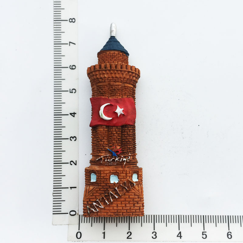 colorata La Torre Rossa di Antalya