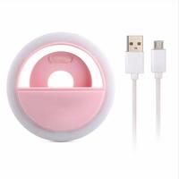 Anneau lumineux à clipser pour téléphone portable, flash pour selfie, accessoires de photographie