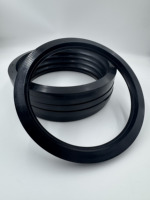 Joints d'étanchéité en caoutchouc NBR/FKM résistants à l'huile industrielle de haute qualité pour tiges de pistons de vérins hydrauliques, joints en U/CUP, joints en U-Cup, marque OEM Hebei