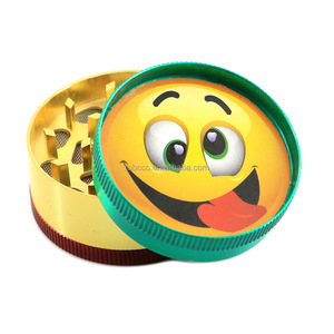 Grinder per Erbe e Spezie con Coperchio Magnetico Forte, 52mm, 3 Strati in Lega di Zinco, Best Seller, Vendita Diretta dalla Fabbrica - Product Image 3