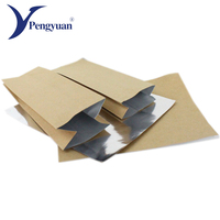 Rouleau de papier Kraft stratifié en Aluminium argent, pour la fabrication de sachets de thé ou autres emballages, à usage, unités
