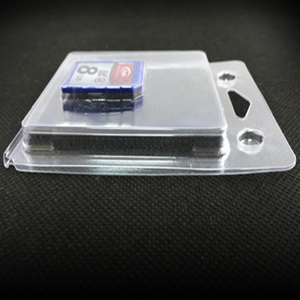Temizle tek kullanımlık PVC/PET kapaklı plastik Blister ambalaj için hafıza kartı - Product Image 5