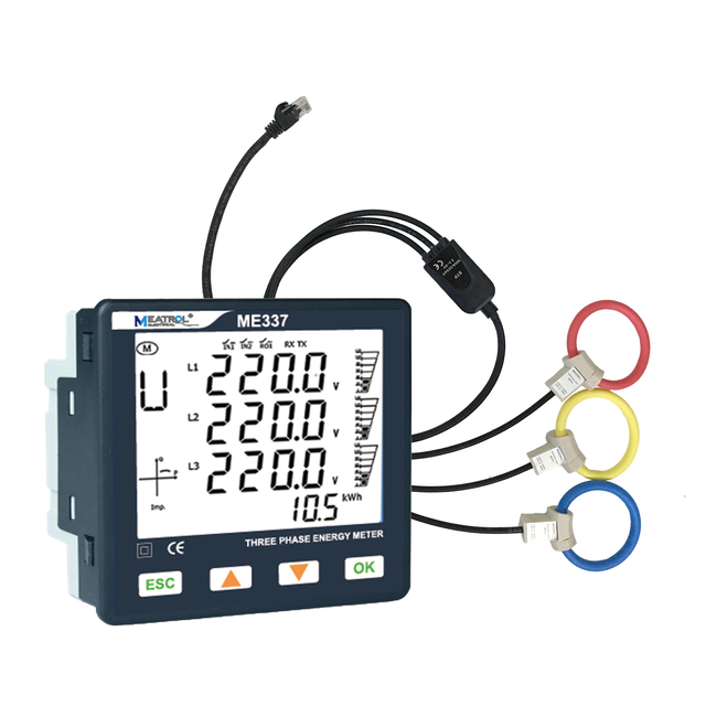 AC Current Voltage Power Meter Volt Ampere Meter Energy Management Energy Audit LCD Smart Meter