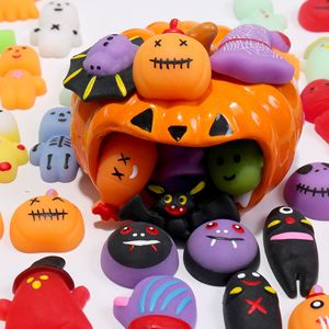 DHF1261 أنواع مختلفة من ألعاب الضغط، سلسلة الهالوين المرعبة: جمجمة، خفاش، عنكبوت، حيوانات، ألعاب سكويشي صغيرة جذابة - Product Image 3