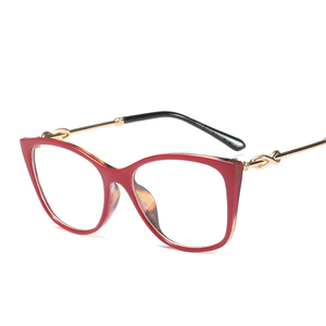 <span class=keywords><strong>Occhiali</strong></span> con Montatura Ergonomica Bicolore Stile Cat Eye, Adattabili per Lenti da Vista, Design Artigianale Confortevole - Product Image 3