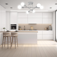 Lampe suspendue minimaliste nordique, lustre LED adapté aux chambres à coucher, salons, décoration d'éclairage noir et or
