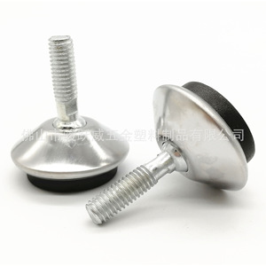 Stainless Steel Furniture <b>Leg</b> Pad 30mm Diameter Non Slip Heavy Duty For <b>Table</b> Chair <b>Legs</b> - Product Image 1
