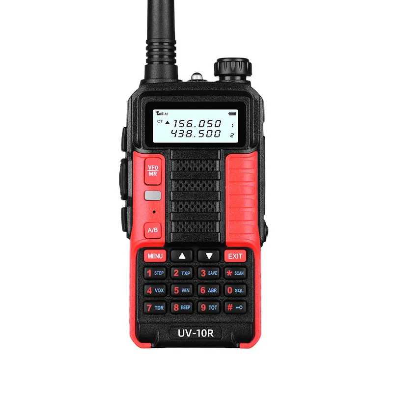 BAOFENG UV-10R DUAL-BAND VHF/UHF WALKIE Talkie Jarak Jauh FM RADIO HAM Dua Arah Harga Pabrik 2022