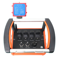 Télécommande radio sans fil universelle 24V avec 4 joysticks, haute et basse vitesse et accélérateur pour engins de construction