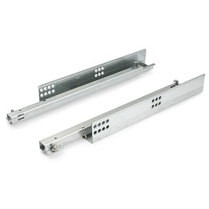 Glissière de tiroir dissimulée. Extension partielle. Mécanisme de fermeture en douceur. Longueur du glissière 300 mm. - Product Image 1