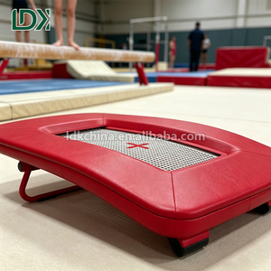 Tapis de gymnastique <span class=keywords><strong>rectangulaire</strong></span> réglable pour l'entraînement à la gymnastique et la pratique du saut - Product Image 2