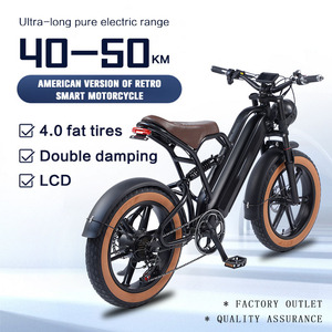 Bicicleta de Montaña de 750W 13AH, 48V, 7 Velocidades, Cuadro de Aluminio, Motor en la Rueda Trasera, con Batería de Tubo 48V 750W 750w 13ah, Eléctrica - Product Image 4