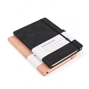 Custom Printed Soft PU Leather PP Cover Notebook Set B5 Size Thread Binding Gift Office School Paper Cover <b>Journal</b> Diary - Product Image 5