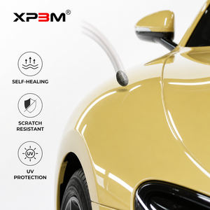ฟิล์มใสกันรอยรถยนต์ XP3M สีเหลืองเมฆ OEM เงา TPU ความหนา 7.5 มิล ซ่อมแซมตัวเองได้ ป้องกันรอยขีดข่วน ป้องกันการเหลือง พร้อมช่องระบายอากาศ - Product Image 4
