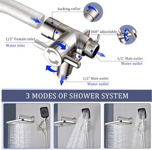 Насадка для душа WELS Watersense с переносной ручкой, 3 + 1 шт. - Product Image 4