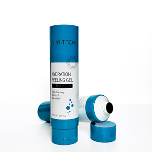 Tube d'emballage composite aluminium-plastique standard OEM 50mm 180ml produits de soins de la peau couvercle rabattable lisse élimination des cellules mortes de la peau - Product Image 6