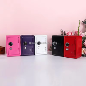 Mini Organizador Kawaii de Plástico con Forma de Caja Fuerte, con Cerradura, para Dinero y Bolígrafos - Product Image 2