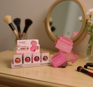 Saniye Blush Pressed Powder Matte Mineral Translucent per tutti i tipi di pelle LS050 - Product Image 2