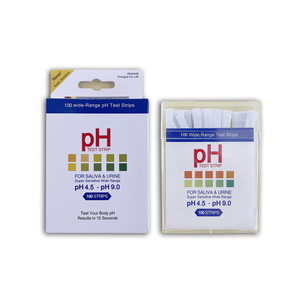 <strong>PH</strong>-Fix 0.0-14.0, 100 <strong>Strips</strong>/pk <strong>pH</strong> <strong>Test</strong> <strong>Strips</strong>, Litmus Paper <strong>pH</strong> <strong>Strips</strong>, Universal Indicator <strong>Strips</strong> with 4 Colorimetric Blocks - Product Image 5