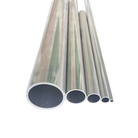 Tubo Redondo de Aluminio de 4 mm, 6 mm, 8 mm, Tubo de Precisión de Diámetro Pequeño con Servicios de Doblado/Soldadura/Corte, Estándar ASTM, Tamaños Personalizados
