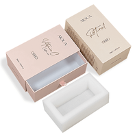 Boîtes d'emballage personnalisées pour flacons d'huile essentielle de parfum de 50 ml, flacon compte-gouttes en verre, boîte à tiroir rigide