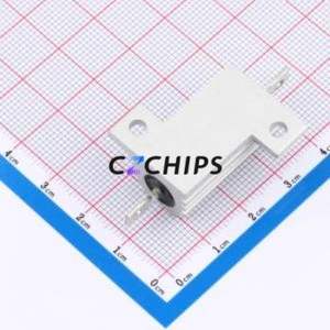 ตัวต้านทานท่อเซรามิกแบบ THS25100RJ ผ่านรู (THT) ตัวต้านทานแบบลวดพัน100Ohm 5% 25W - Product Image 2