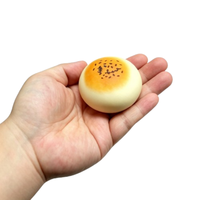 Jouets Squishy en TPR de Haute Qualité en Forme de Jaune d'Œuf, Doux comme de la Pâte, Anti-Stress, à Presser pour Enfants et Adultes