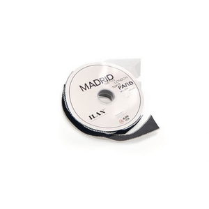 Nastro in Velluto Nero 4.0Cm 46M Madrid Paris Londra Tokyo Milano per Artigianato e Decorazione - Product Image 1