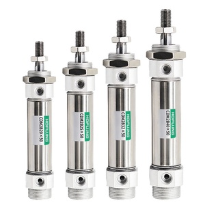 Cilindro Neumático de Aire de Acero Inoxidable de Larga Duración, Serie CDM2B, Carrera 25-300, Diámetro 16-40, Mini Pistón - Product Image 1