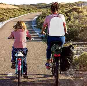 White <b>Drawstring</b> <b>Backpacks</b> Reusable Cinch Gym Bag String Sackpacks for Sports Promotional <b>Drawstring</b> Sportpacks - Product Image 6