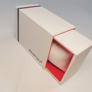 Cajas de Reloj de Cartón Reciclable Ecológicas Blancas, Caja Individual para Reloj con Cajón, Caja de Regalo - Product Image 3