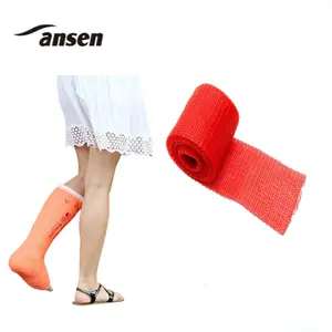 Medical Accessories Water Activated Polyurethane Resin Fiberglass Cast Colors Orthopedic Casting Tape