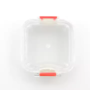 Boîte de livraison de laboratoire dentaire Petite boîte à membrane pour prothèse dentaire Boîte de placage dentaire portable avec film translucide - Product Image 2