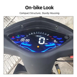Velocímetro Digital LCD para Motocicleta, Tablero de Instrumentos para Honda WAVE100 100R, Odómetro, Tacómetro - Product Image 3