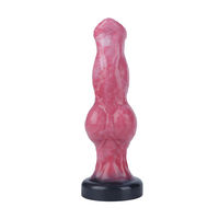 Gode monstre OEM 6 ''pouces gode Anal doux cheval fantastique avec gros noeud gode noeud de chien avec ventouse jouets anaux pour hommes
