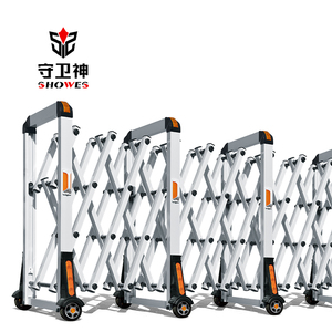 Shouweishen giao thông mở rộng rào cản đám đông kiểm soát hàng rào hướng dẫn sử dụng có thể thu vào cổng - Product Image 1