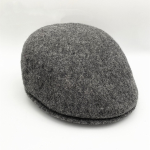 Toptan klasik nefes örgü bere Gorras Boina özel Logo düz üst kap Ivy şapka erkekler için yaz moda elbise