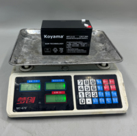 Batería UPS de Plomo-Ácido KOYAMA de 12V 7.2ah a Precio de Fábrica para Sistemas de Seguridad