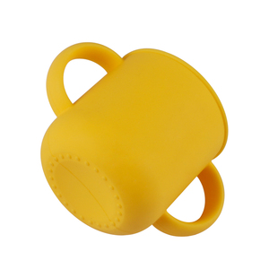 Tasse à boire pour bébé en silicone colorée, certifiée sans BPA, à double anse, de qualité alimentaire, incassable, la moins chère - Product Image 6