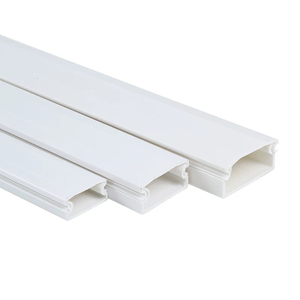 Cable Trunking System Low Price Building Material Pvc <strong>Gutter</strong> for Electrical Wire - Product Image 2