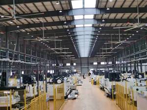 Ventilateurs de plafond industriels HVLS de 6,1 m (20 pieds) de type grand format, silencieux, pour les grands bureaux commerciaux - Product Image 3