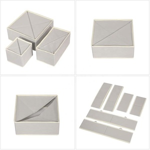 <span class=keywords><strong>Cajas</strong></span> <span class=keywords><strong>organizadoras</strong></span> <span class=keywords><strong>de</strong></span> almacenamiento <span class=keywords><strong>de</strong></span> cajones <span class=keywords><strong>de</strong></span> tela básicas <span class=keywords><strong>para</strong></span> calcetines, <span class=keywords><strong>ropa</strong></span> interior y artículos <span class=keywords><strong>para</strong></span> bebés, juego <span class=keywords><strong>de</strong></span> 6 grises - Product Image 6