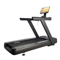 Tapis roulant électrique commercial de haute qualité avec écran LCD rotatif pour projection mobile pendant la course