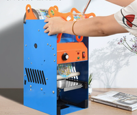 Machine portable électrique de scellage de canettes de boissons avec scellage à froid pour jus, yaourt, lait de soja, thé – Fonctionnement manuel