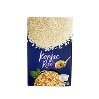 Dry Shirataki Rice Sugar Free Instant Konjac Rice White for Healthy