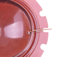 Diaphragme de remplacement économique en phénol de 51,6 mm (2 pouces) pour haut-parleur de compression et unité de tweeter