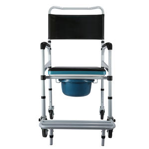 easy <b>operate</b> manual patient lift transfer <b>chair</b> bath stool wheelchair disabled elderly moving <b>chair</b> toilet - Product Image 2