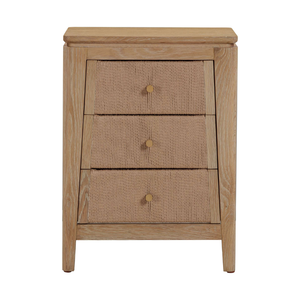 Table de chevet ELYSIUM Collection, 3 tiroirs, en bois, meuble de chambre à coucher, prix d'usine, meubles pour la maison en provenance du Vietnam - Product Image 1