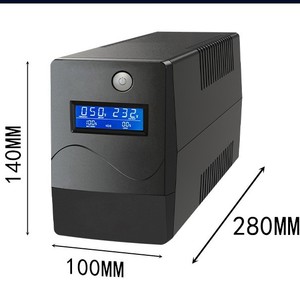 Fuente de alimentación ininterrumpida inteligente personalizada 500Va-2000Va (UPS) Batería de respaldo de larga duración para máquina de oficina de servidor - Product Image 2