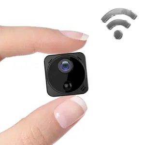 PIR Rilevamento del movimento umano Mini telecamera WIFI registrazione di visione notturna ampio angolo in diretta Streaming di sicurezza telecamera WIFI